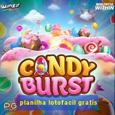 planilha lotofacil gratis